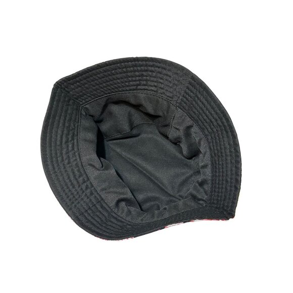 Reversible Black Floral & Solid Bucket Hat For Unisex Lightweight - Picture 12 of 14